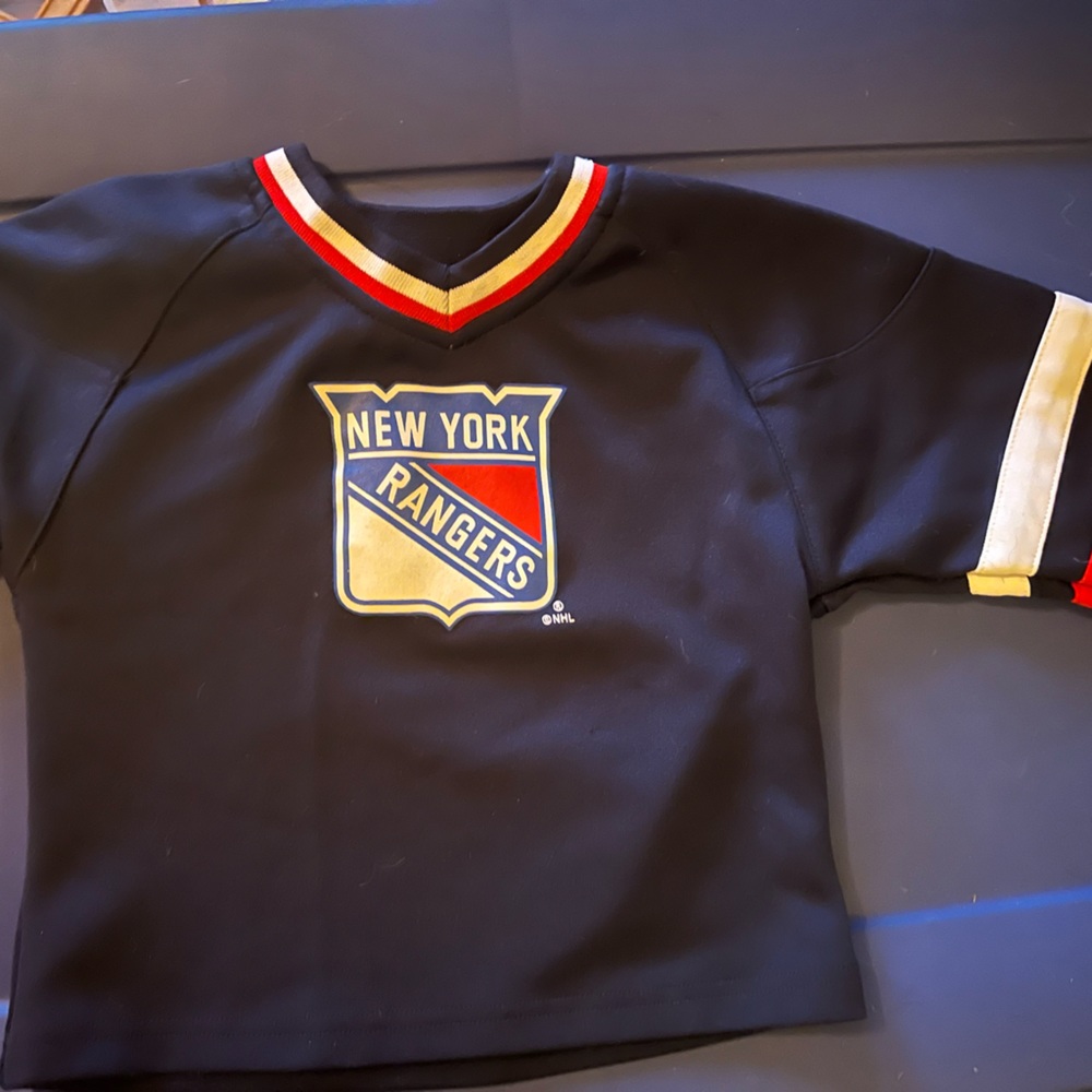 Reebok size 4T New York Rangers jersey